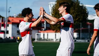 Highlights SV Elversberg  VfB U19 [upl. by Ahsener]