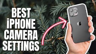 Best iphone Camera Settings For Super High Quality Videos and Photos in 2024💯 [upl. by Alonso]