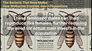 The Bacteria That Bans Males How Wolbachia Controls Insect Populations [upl. by Fulmis]