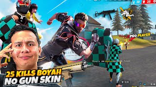 No Gun Skin 😲 25 Kills Op 1 Vs 4 Gameplay 😈🌍 [upl. by Ayna897]