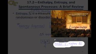 171 Introduction to Entropy Intuition on Signs of Entropy Changes [upl. by Anilev481]