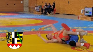 RINGEN OFFENE OBERFRÄNKISCHE MEISTERSCHAFT 2024 U17 65kg  FS  WANDER vs WELLER [upl. by Kermit]