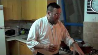 Making a Kitchen Kosher  Rabbi Channen in Jerusalem [upl. by Stew]