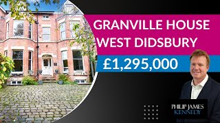 Granville House Lapwing Lane West Didsbury  £1295000 [upl. by Trauner]