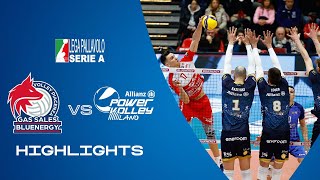 Piacenza vs Milano  Highlights  Coppa Italia  Quarterfinals [upl. by Halil]