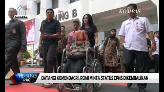 Diskriminasi CPNS karena Difabel Dokter Romi Mengadu ke Kemendagri [upl. by Stew]