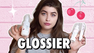 Glossier Haul amp Review  20 OFF [upl. by Dorahs727]