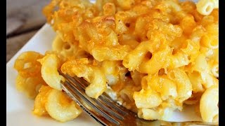 EASIEST EVER BAKED MACARONI AND CHEESE  SmartPoints 12 [upl. by Barbaresi40]