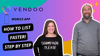 Using Vendoo Mobile App To List Faster On eBay Poshmark Mercari And Depop [upl. by Kerianne]