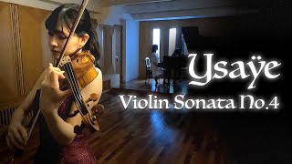 Ysaÿe  Violin Sonata No4 Yuuki Yuri Horiuchi by Team Morgen [upl. by Rufina749]