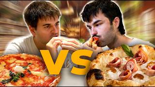 Pizza CONTEMPORÁNEA VS CLÁSICA con PELDANYOS [upl. by Annadiana]