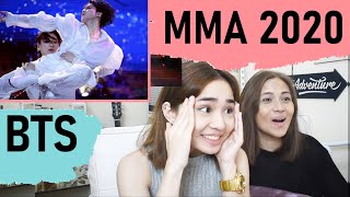 BTS MMA 2020  REACTION  Black Swan  On  Life Goes On Dynamite  Melon Music Awards [upl. by Lyrrad]