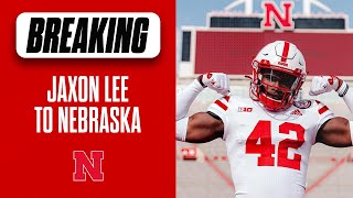 Matt Rhule amp Nebraska Football land commitment from 2024 EDGE Jaxon Lee out of Texas I Huskers I GBR [upl. by Namron401]