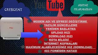 Türk Telekom Modem Arayüzü Ayarları SESLİ [upl. by Buote33]