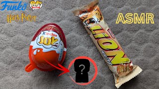 MYSTERY FUNKO POP HARRY POTTER Malfoy  Satisfying Video  Kinder JOY Quidditch Wafer Crunch ASMR [upl. by Laise]