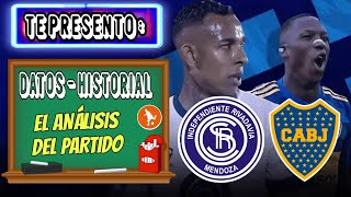 Te presento datos del Independiente Rivadavia vs Boca Historial análisis y como vienen los equipos [upl. by Skip]