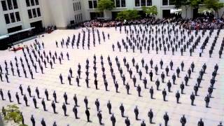 Formatura AMAN 2012  Bandeiras 12  Military School Graduation Parade [upl. by Baudoin]