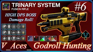 Destiny 2 God Roll Trinary System Fusion Rifle Godrollhunting Ep 6 Best PvP amp PvE Roll Full Guide [upl. by Adas678]