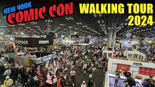 New York comic con 2024 Show Floor Walkthrough  Full Tour  4k [upl. by Elsworth]