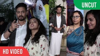 UNCUT  Qarib Qarib Singlle Special Screening  Parvathy Irrfan Khan Sutapa Sikdar [upl. by Atekihs]