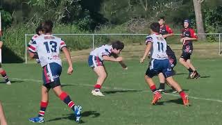 Mudgeeraba Redbacks Vs Nerang Roosters U14 1st Half [upl. by Bendicta]