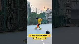 Insane dribbling skill by 9 years old kids 🔥 ballislife ballhandling dribblegod hooper basket [upl. by Lrub]