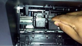 How to add and remove ink cartridges of canon pixma printer [upl. by Anair]