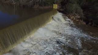 Milstead Dam By Drone [upl. by Nahsed796]