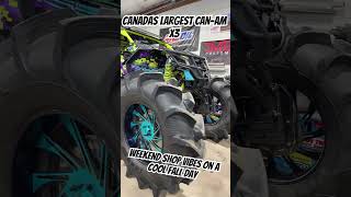 Canadas largest X3 beside ultra 4 car on 40” tires [upl. by Aiekat]