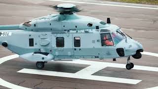 First flight of 1st NH90 Helicopter for Spanish Navy [upl. by Raknahs]