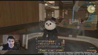 FFXIV ARR Tour of a Large House [upl. by Drawyah]