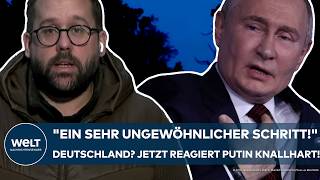 PUTINS KRIEG quotEin sehr ungewöhnlicher Schrittquot So angespannt ist die Beziehung zu Deutschland [upl. by Jesselyn]