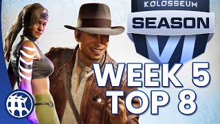 THE KOLOSSEUM  SEASON 6  WEEK 5 TOP 8  MORTAL KOMBAT 1 SERIES [upl. by Whitby786]