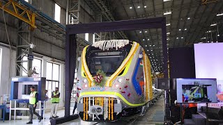 Alstom successfully delivers the first trainset for the Meerut Metro project [upl. by Gustafsson593]