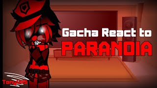 Gachatuber React To ParanoiaMario Madness v2  Tony VHS [upl. by Ymmij60]