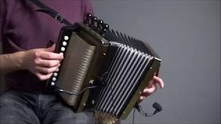 Connaughtmans Rambles  Irish jig  melodeon [upl. by Nahtanoj]