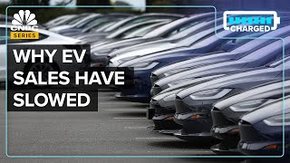 Why EVs Are Piling Up At Dealerships In The US [upl. by Lyj]