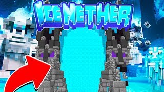 MINECRAFT PORTAL TO THE ICE NETHER  SUN KEEPER MEGA MOB  JeromeASF [upl. by Anegue]