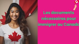 Les étapes clés pour obtenir votre visa dimmigration au Canada [upl. by Elatsyrk]