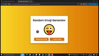 Random Emoji Generator [upl. by Ledairam]