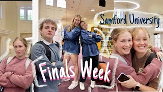 college week in my life finals edition I Freshman at Samford University I [upl. by Atelra]