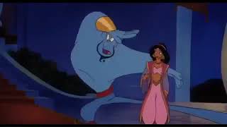 Aladdin and The King Of Thieves  Genie Cheers Up Jasmine [upl. by Doralynn]