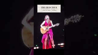 Taylor Swift  I Think He Knows  Gorgeous Live from the Eras Tour  2024 [upl. by Otokam]