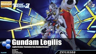 PS4 Gundam Breaker 3  Gundam Legilis Customized Build [upl. by Padraic827]