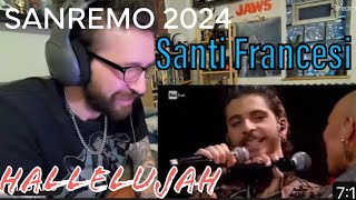 METALHEAD REACTS Santi Francesi  Skin  quotHallelujahquot SANREMO 2024 [upl. by Madelin564]