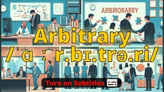 Arbitrary meaning [upl. by Grider]