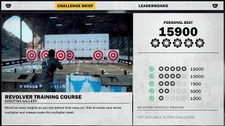 Revolver Training Course 5 gears Just Cause 3 Shooting Gallery MOD specialist Trophy [upl. by Oiratnom]