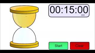 15 Minutes Sand Timer [upl. by Arehsat324]