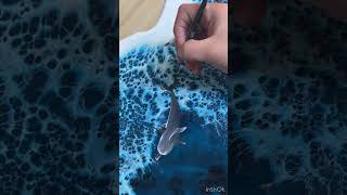 thunderwoodstudio DIY Epoxy resin table Blue Ocean Resin Epoxy Table Dining Room Table [upl. by Atteuqnas]