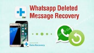 Whatsapp Deleted Message Recovery  drfone toolkit [upl. by Lebaron]